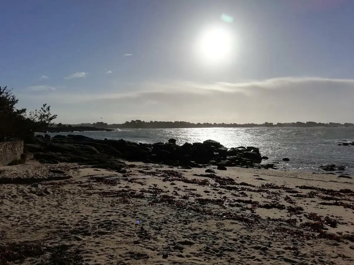 les roches du Cabellou 150M de la mer Concarneau 0*,  France